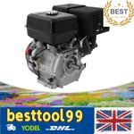New 15HP Gasoline Petrol Engine Motor Recoil Pull Start 4Stroke 190F Air Cooling