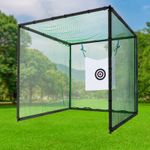 Freestanding Golf Practice Net Home Driving Range Net Pro Golf Hitting Net 9.8ft