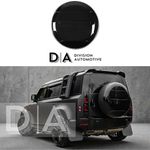 FOR LAND ROVER DEFENDER L663 110 130 2020+ OE STYLE REAR SPARE WHEEL COVER BLACK
