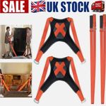 200KG Heavy Furniture Lifting Shoulder Straps Moving Aid Carrying Strong Belt UK