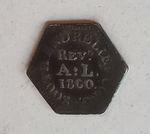 Scottish Communion Token 1800 Southend, Kintyre