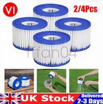 2/4pcs For Bestway Lazy Lay-Z-Spa Filters VI Cartridge Hot Tub Spa Swimming pool