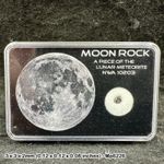 Genuine lunar meteorite - authentic moon space rock - trusted uk seller