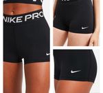 Nike Training Pro Women 3" Dri-Fit  Jogging Sports Gym Shorts