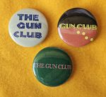 Gun Club (80s / 90s indie rock / punk) three 25mm button badges. Free UK P&P!