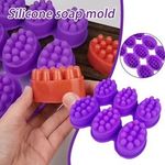 Cavity Silicone Soap Mold For Massage Therapy Bar Soap Making Tools Diy Homemade