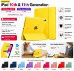 Magnetic Smart Flip Cover Case For iPad 10th Gen 2022 10.9'' & 11th Gen A16 2025