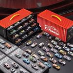 48pcs Pull Back Alloy Toy Car Set with Gift Box – Kids Racing Cars Model Vehicle