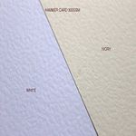 A4 textured Card Linen / Hammer / Smooth / Ivory / White 300gsm High QUALITY