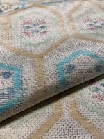 total 8M Japanese kimono silk fabric smooth weave Tsumugi/ OB10