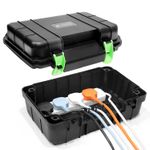 Desiretech Weatherproof Outdoor Electric Box IP54 Rated for Garden Tools & DIY