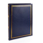 Kenro Sonata Series Faux Leather Photo Album with 50 Self Adhesive Pages Fits