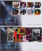 2026 GB DURAN DURAN STAMPS & MINI SHEET PAIR FDCs *SPECIAL PMKS* 17.09.26