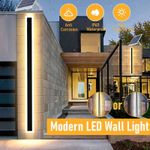 LED Wall Lights Sconce Waterproof Outdoor Lamp Exterior Light Long Strip Modern
