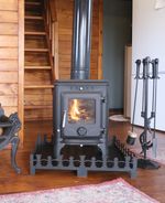 Multifuel Stove 4.5KW Wood Burning Fireplace Cast Iron Eco Design Test Approved
