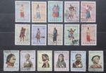 Angola 1956-57 collection of used stamps