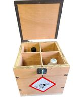 4 x 1lb Bottle Pyrodex Powder & Blackpowder Storage Box  One Free Bottle