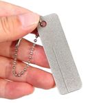 Hook Sharpener File Tool Sharpening Stone Carp Fishing Tackle Coarse Fly Keyring