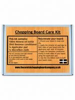 Chopping Board Oil & Beeswax Care and Maintenance Kit