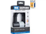 OXFORD HD HS MAX MOTORCYCLE DISC U LOCK PADDLOCK SOLD SECURE SILVER