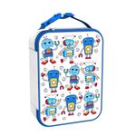 ION8 Kids Lunch Bag, Insulated, Robots, Medium