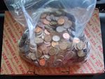 10+ LBS/Pounds Copper Lincoln Memorial Pennies 1959-1982, Bulk Circulated