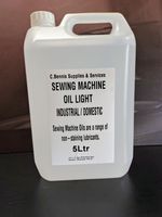 5 Ltr sewing machine oil  Light for industrial & domestic water white British 5l