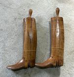 Vintage 4 Piece Ladies Long Horse Riding Boot Tree/ Stretchers