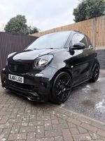 Black Smart Fortwo With Brabus bodyKit 0.9 turbo