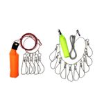 Fishing Stringer Clip High Strength Portable Fish Lock Outdoor Fish Stringer