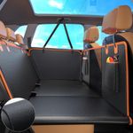 Dog Car Seat Cover Hard Bottom Back Protector Waterproof Non Slip Pet Hammock UK