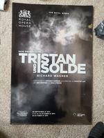 Tristan und Isolde. Royal Opera House campaign poster rare. 