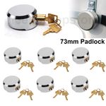 73MM ROUND CONCEALED DOOR VAN LOCK HIGH SECURITY SHACKLELESS PADLOCK HEAVY DUTY