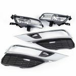 For 2015 -2018 Honda CRV CR-V Driving Fog  Lamps Bumper Grille +Harness kit