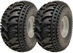 22x11.00-8 ATV Quad tyre Wanda P308 Road Legal 4 Stud 4 Inch PCD Rims (Set of 2)