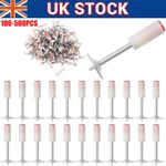 100-500x Mini Manual Steel Nail Rivet Tool Concrete Nailer DIY Wall For Nail Gun