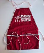 Vintage McDonald’s Employee Apron – Founders Day 1992