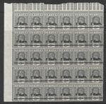 CEYLON ~ KG V ~ BLOCK OF 30 ~ SG 361 ~ 2c ON 3c SLATE-GREY ~ MNH