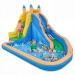 Inflatable Water Slide 3-in-1 Giant Water Park (Without Blower)