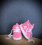 Crochet Newborn Baby First Shoes Booties Boots Slippers Trainers