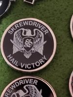 Eagle and Shield Badge  - 22mm diameter 