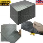 10 - 100 PACK Oil Absorbent Pads - Hydrophobic Oil Soak Pads for Oil Fuel Spills