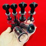 2PCS Nipple Vacuum Cup Sucker Enlargement Enhancer Sucking Nipple Pump Sucker UK
