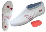 IWA 515 synthetic sneaker/slipper bicolour sole + white/red stripes *NEW*