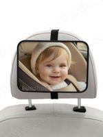Baby Car Mirror For Back Seat Adjustable Detachable Wide View Child Safety