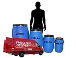 Storage Barrel Shipping Storage Tank Open Top Plastic Drum 30,60,120,220 Ltr