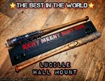 Lucille bat wall mount, the walking dead negan