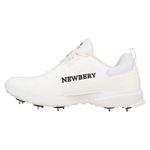 2026 Newbery Unisex 360 Spike White Cricket Shoes - Free P&P