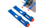 2Pack Adjustable Circular Saw Track Guide Rail for Straight Cutting Woodwork