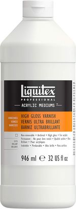 Liquitex Professional Acrylic Varnish, High Gloss, 946 ml